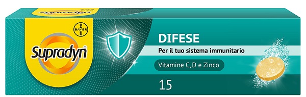 SUPRADYN DIFESE 15 COMPRESSE EFFERVESCENTI - Fontenova srl