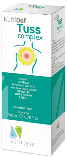 NUTRIDEF TUSS COMPLEX 200 ML - Fontenova srl