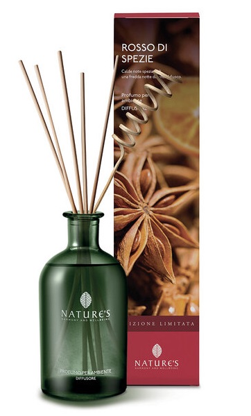 NATURE'S DIFFUSORE ROSSO DI SPEZIE 200 ML EDIZIONE LIMITATA - Fontenova srl