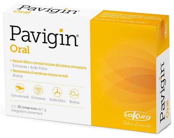 PAVIGIN ORAL 20 COMPRESSE - Fontenova srl