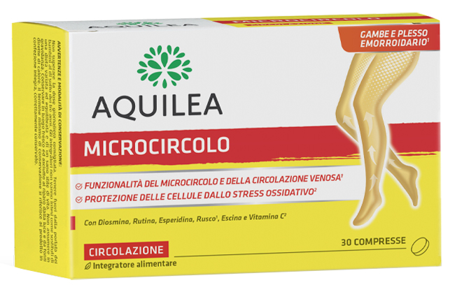 AQUILEA MICROCIRCOLO 30 COMPRESSE - Fontenova srl