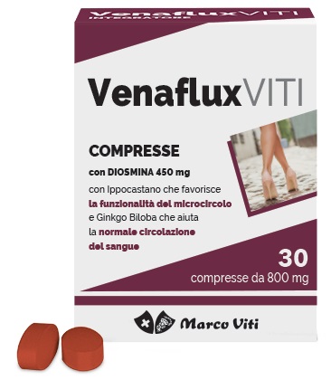 VENAFLUX VITI 30 COMPRESSE - Fontenova srl