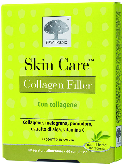SKIN CARE COLLAGEN FILLER 60 COMPRESSE - Fontenova srl