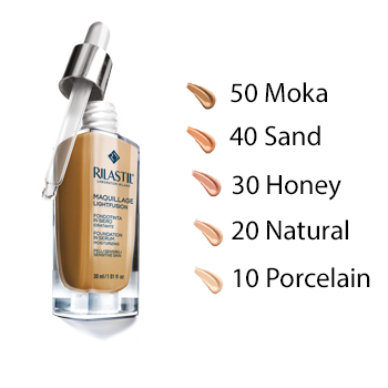 RILASTIL MAQUILLAGE FONDOTINTA SIERO IDRATANTE PROTETTIVO 10 30 ML - Fontenova srl