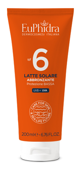 EUPHIDRA KALEIDO LATTE SOLARE ABBRONZANTE SPF6 200 ML - Fontenova srl