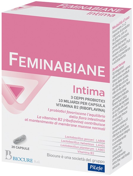 FEMINABIANE INTIMA 20 CAPSULE - Fontenova srl