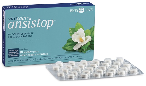 VITACALM ANSISTOP 60 COMPRESSE - Fontenova srl