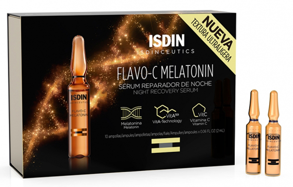 ISDINCEUTICS FLAVO C MELATONIN 10 FIALE - Fontenova srl