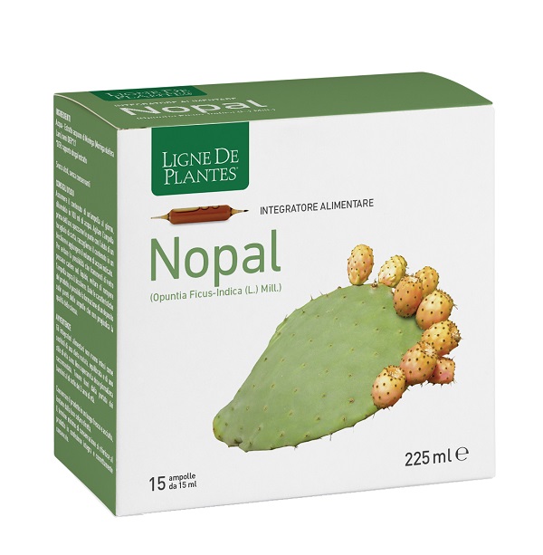 NOPAL 15 AMPOLLE BEVIBILI DA 15 ML - Fontenova srl