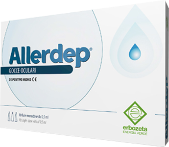 ALLERDEP GOCCE OCULARI 10 FIALE MONODOSE 0,5 ML - Fontenova srl