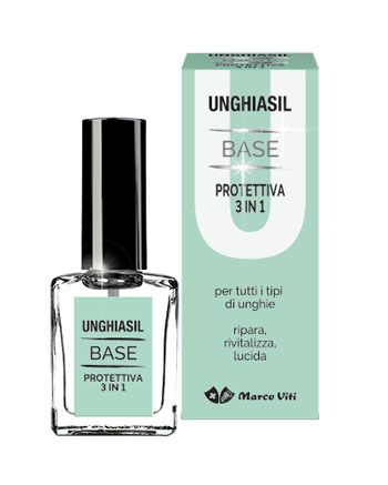 UNGHIASIL BASE PROTETTIVA 3 IN 1 10 ML - Fontenova srl