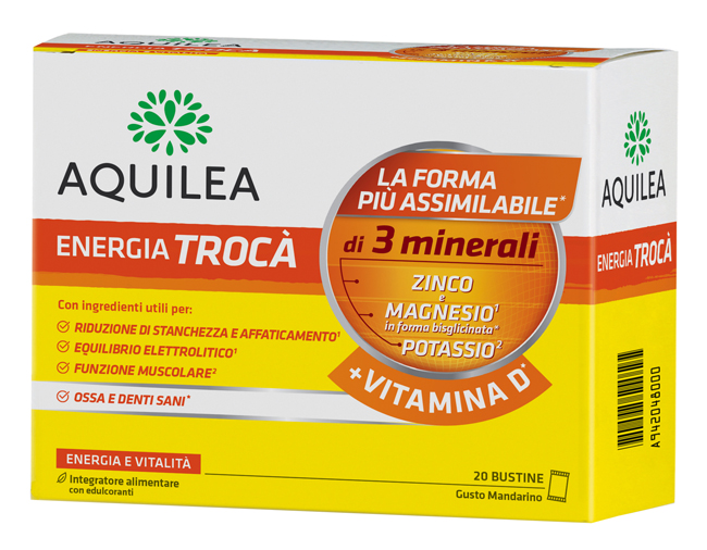 AQUILEA ENERGIA TROCA'+VIT D 20 BUSTINE - Fontenova srl
