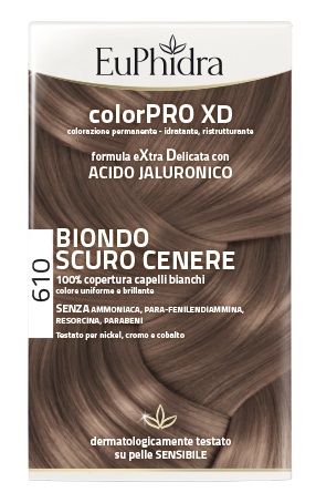 EUPHIDRA COLORPRO XD610 BIONDO SCURO 50 ML - Fontenova srl