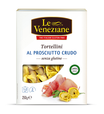 LE VENEZIANE TORTELLINI PROSCIUTTO CRUDO 250 G - Fontenova srl