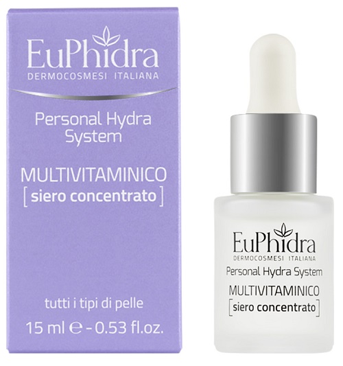 EUPHIDRA PERSONAL HYDRA SYSTEM MULTIVIT SIERO CONCENTRATO 15 ML - Fontenova srl