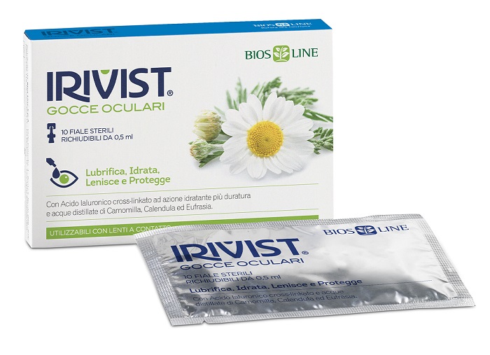 IRIVIST GOCCE MONODOSE 10 FIALE 0,5 ML ACIDO IALURONICO CROOS - Fontenova srl