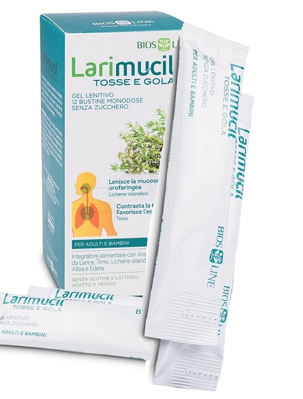 LARIMUCIL TOSSE GOLA 12 BUSTINE 10 ML - Fontenova srl