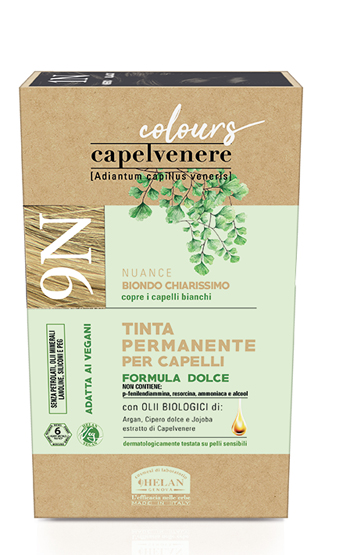 CAPELVENERE COLOURS TINTA CAPELLI 9N BIONDO CHIARISSIMO - Fontenova srl