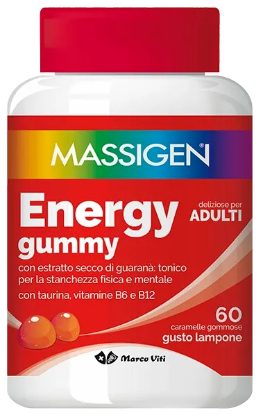 MASSIGEN ENERGY GUMMY 60 CARAMELLE - Fontenova srl