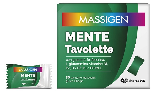 MASSIGEN MENTE 30 TAVOLETTE MASTICABILI - Fontenova srl