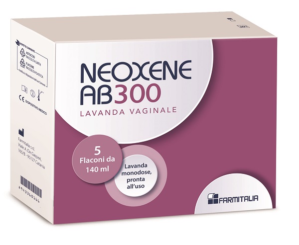 NEOXENE AB 300 LAVANDA VAGINALE 5 FLACONI DA 140 ML - Fontenova srl