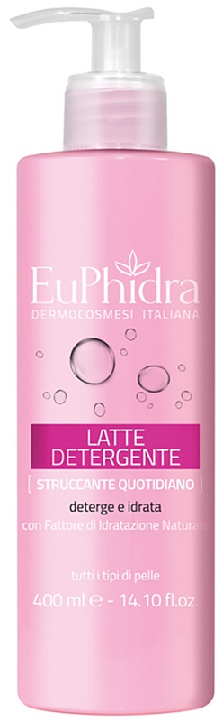 EUPHIDRA LATTE DETERGENTE STRUCCANTE QUOTIDIANO 400 ML - Fontenova srl