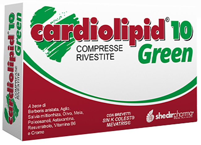 CARDIOLIPID 10 GREEN 30 COMPRESSE RIVESTITE - Fontenova srl