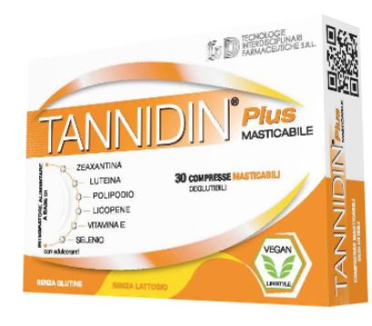 TANNIDIN PLUS 30 COMPRESSE MASTICABILI - Fontenova srl