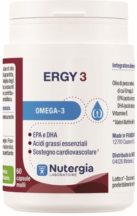 ERGY 3 60 CAPSULE - Fontenova srl