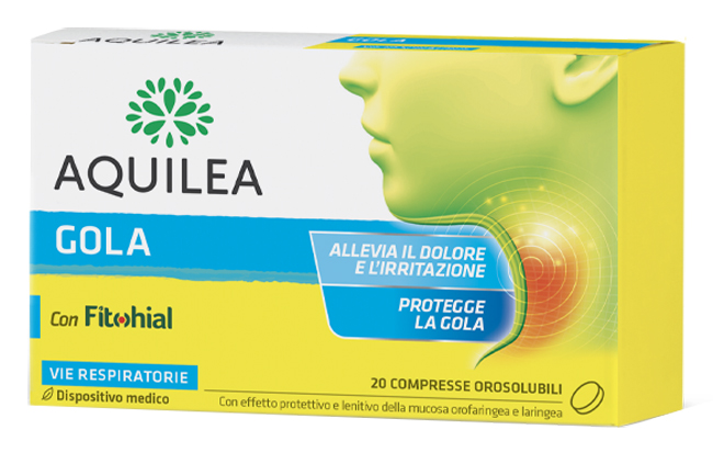 AQUILEA GOLA 20 COMPRESSE OROSOLUBILI - Fontenova srl