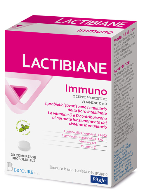 LACTIBIANE IMMUNO 30 COMPRESSE - Fontenova srl