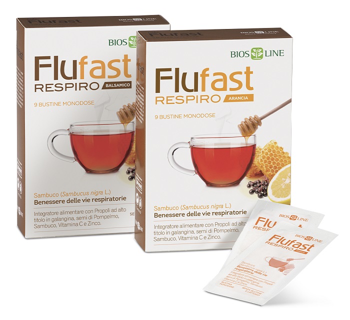 APIX PROPOLI FLUFAST RESPIRO BALSAMICO 9 BUSTE BIOSLINE - Fontenova srl