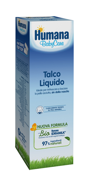 HUMANA BABY CARE TALCO LIQUIDO 100 ML - Fontenova srl