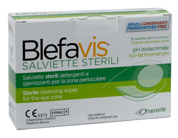 BLEFAVIS SALVIETTE STERILI 18 PEZZI - Fontenova srl