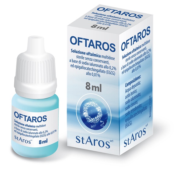 OFTAROS SOLUZIONE OFTALMICA 8 ML - Fontenova srl