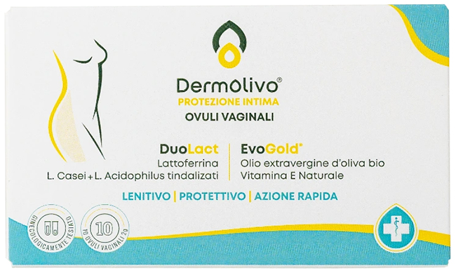 DERMOLIVO OVULI VAGINALI 10 PEZZI - Fontenova srl