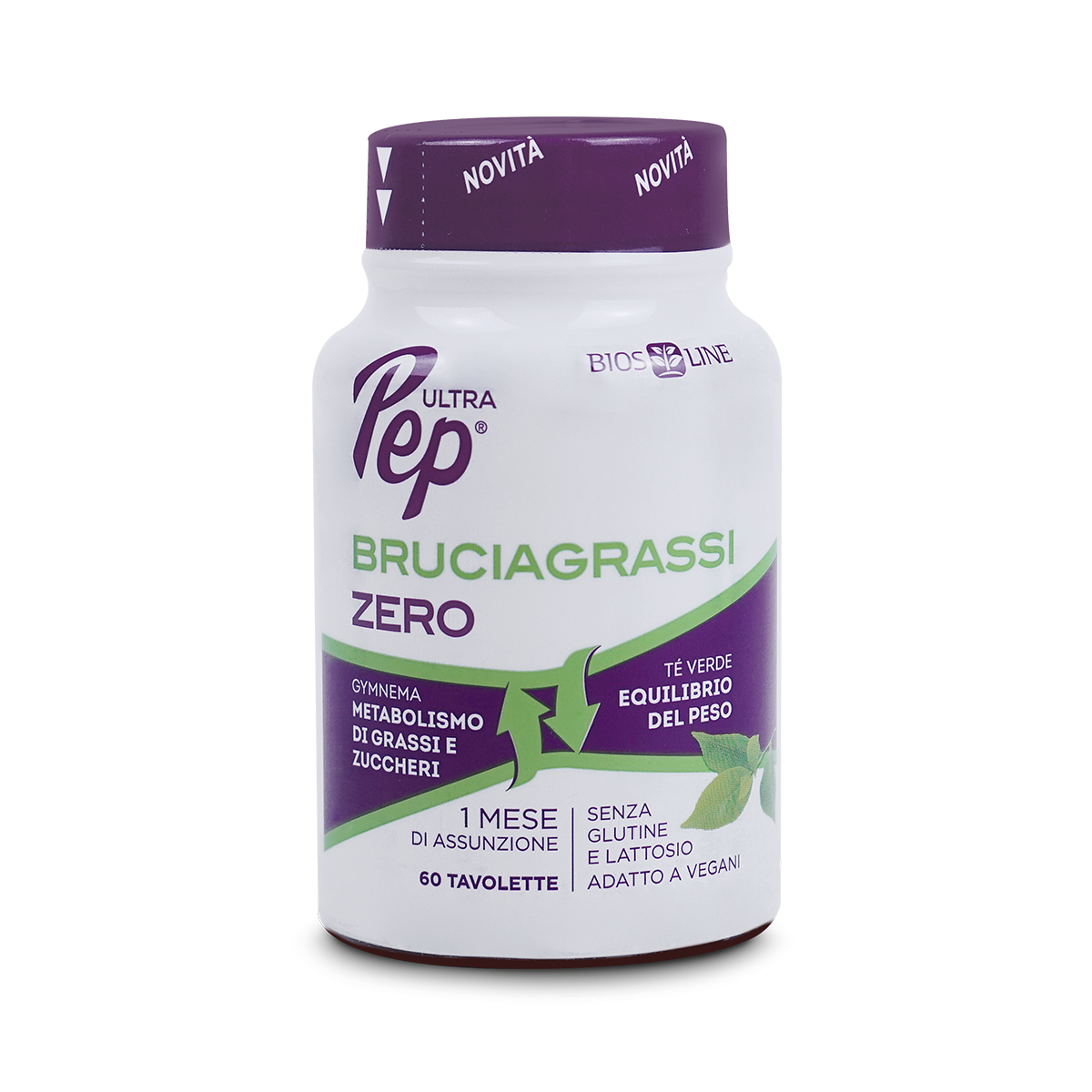 ULTRA PEP BRUCIAGRASSI ZERO 60 TAVOLETTE - Fontenova srl