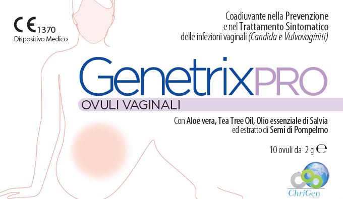 GENETRIX PRO 10 OVULI VAGINALI 2 G - Fontenova srl
