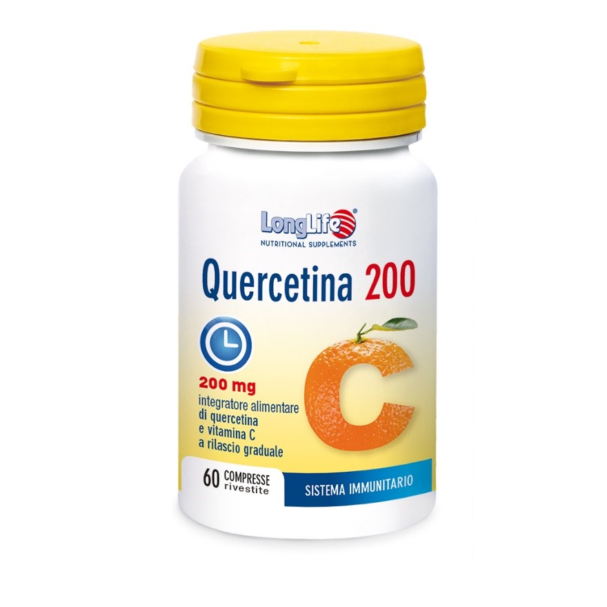 LONGLIFE QUERCETINA 200 60 COMPRESSE RIVESTITE - Fontenova srl
