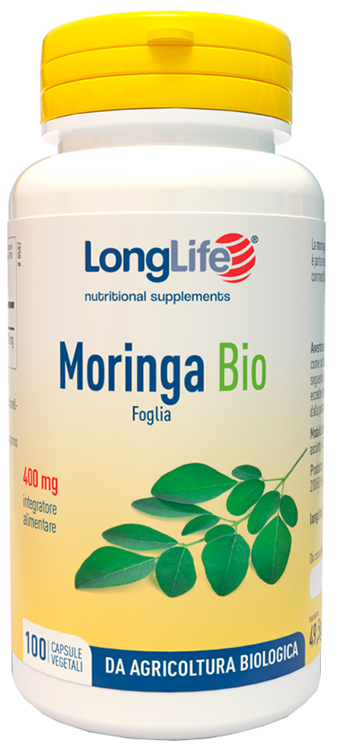 LONGLIFE MORINGA BIO 100 CAPSULE VEGETALI - Fontenova srl