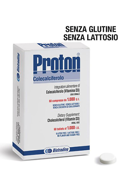 PROTON 60 COMPRESSE 1000 UI - Fontenova srl