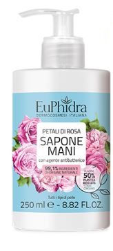 EUPHIDRA SAPONE LIQUIDO PETALI DI ROSA 250 ML - Fontenova srl