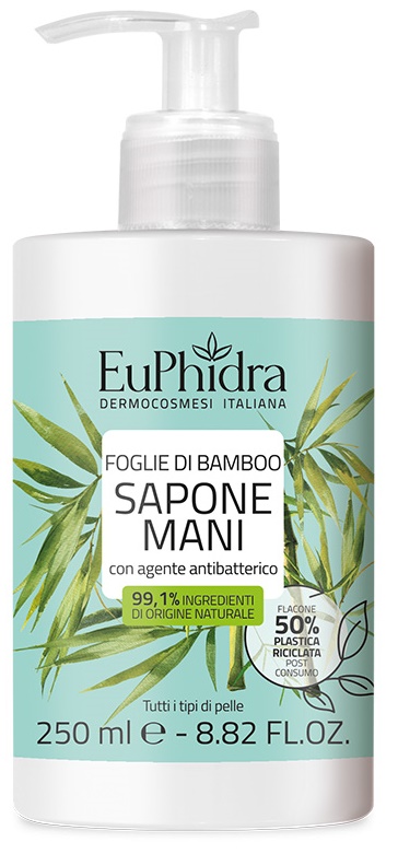 EUPHIDRA SAPONE LIQUIDO FOGLIE DI BAMBOO 250 ML - Fontenova srl