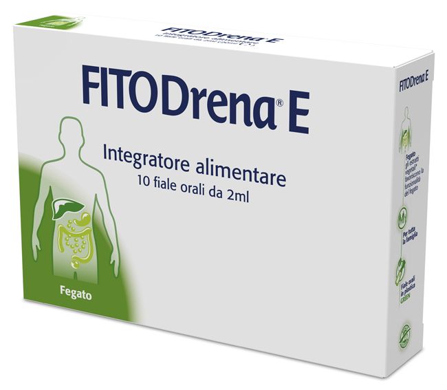 FITODRENA E 10 FIALE 2 ML - Fontenova srl