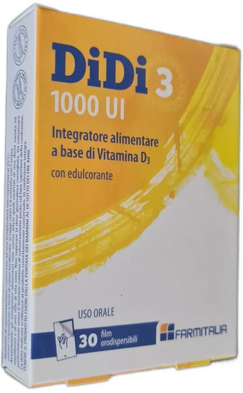 DIDI3 1000 UI 30 FILM ORODISPERSIBILI - Fontenova srl