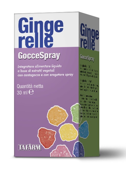 GINGERELLE GOCCE SPRAY 30 ML - Fontenova srl