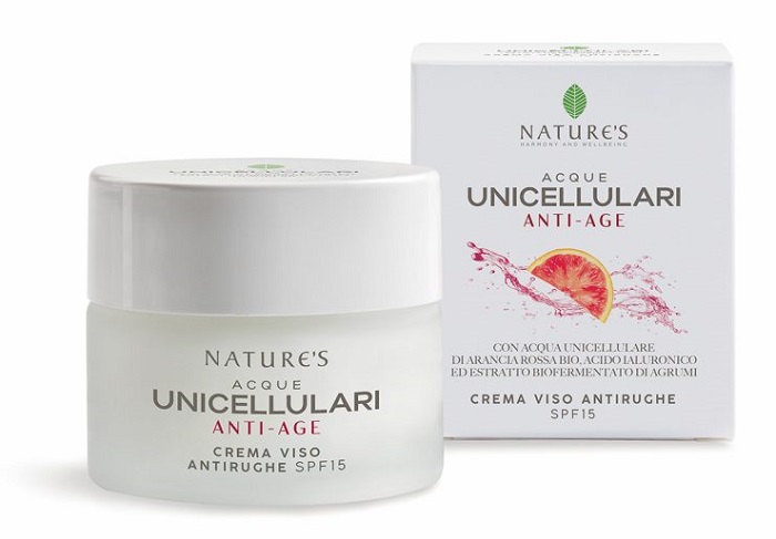 NATURE'S ACQUE UNICELLULARI CREMA VISO ANTIRUGHE SPF15 50 ML - Fontenova srl