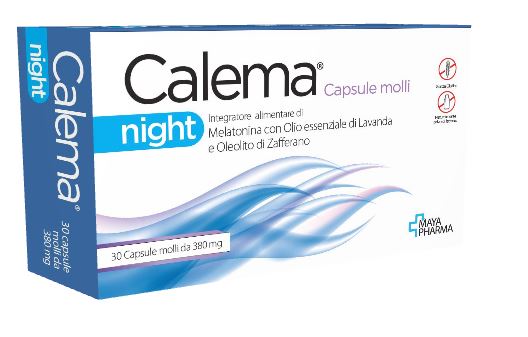 CALEMA NIGHT 30 CAPSULE MOLLI - Fontenova srl