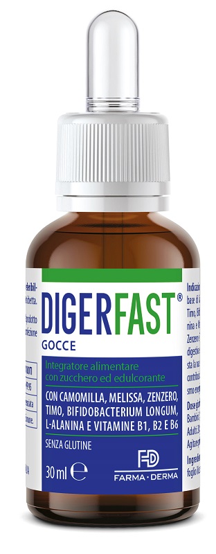 DIGERFAST GOCCE 30 ML - Fontenova srl