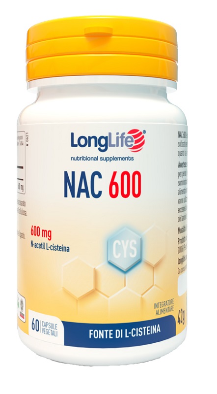 LONGLIFE NAC 600MG 60 CAPSULE - Fontenova srl